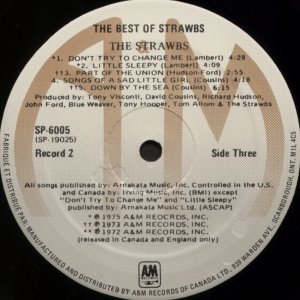 Best of Can side 3 label